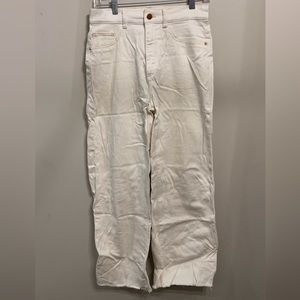 DL1961 White wide leg denim size 27